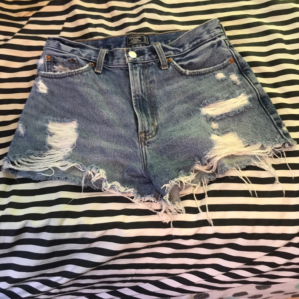 Abercrombie high waisted shorts